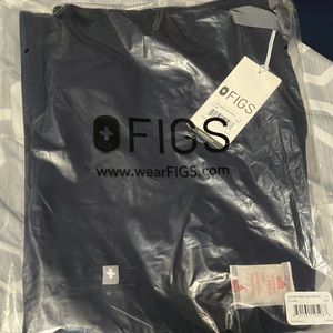 Figs Navy Kade Cargo Scrub Pants Petite Large